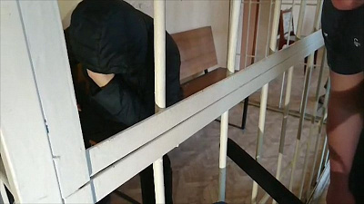 Избрание меры пресечения начальнику отдела миграционного контроля Владимиру Белоносову. Видео из зала суда