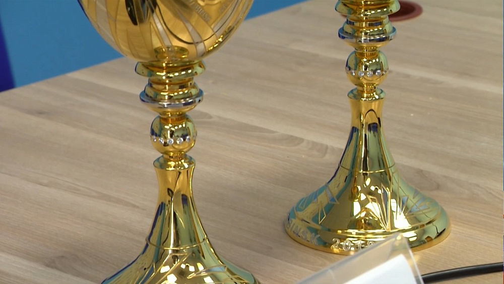 Презентация наград ЧМ по танцевальному спорту