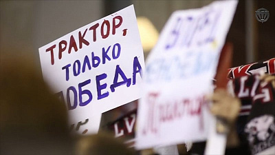 «Трактор» уступил «Ак Барсу» в овертайме третьей игры серии