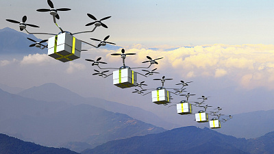 Доставка покупок дронами и виртуальные примерочные.