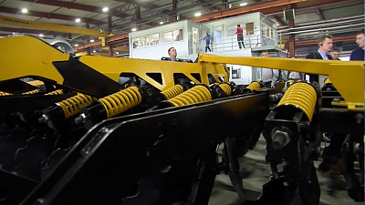 На челябинском заводе производят сельхозтехнику