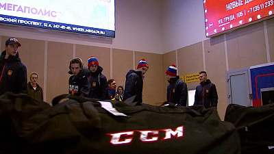 В Челябинск прибыли юниоры на Чемпионат мира по хоккею 
