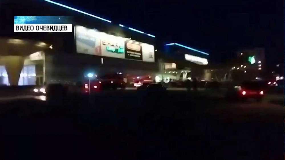 Потолок рухнул на клиентов магазина одежды