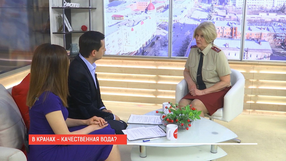 Наше УТРО на ОТВ – вода из-под крана