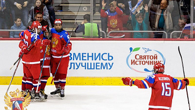 Сборная России обыграла Словакию по буллитам