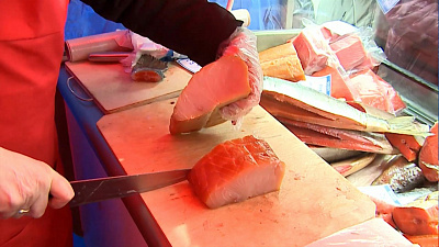 Свежие морские деликатесы привезли в Челябинск