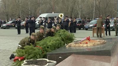 В Челябинск приехала автоколонна Росгвардии