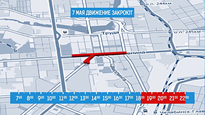 Из-за участия тяжелой техники в генеральной репетиции парада 7 мая будут перекрыты дороги в центре Челябинска