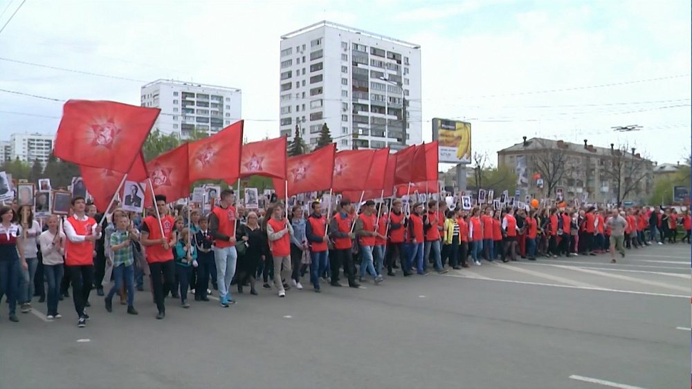 В бессмертном полку пройдут 80000 человек