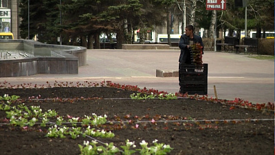 Последние приготовления ко Дню Победы