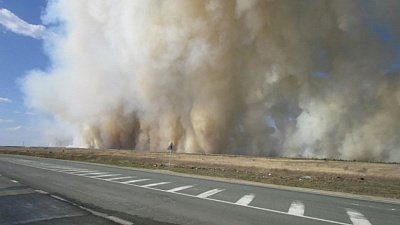 В Челябинской области снята пожарная угроза населённым пунктам