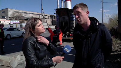 Наше УТРО на ОТВ – включение ямочный ремонт