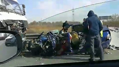 2 человека получили серьезные травмы в ДТП под Челябинском