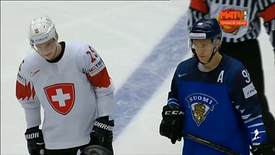 Сборная Швейцарии одержала победу над Финляндией