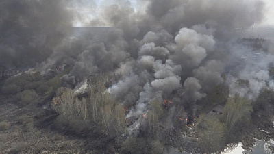 ﻿Масштабный пожар в Озерске перерос в уголовное дело