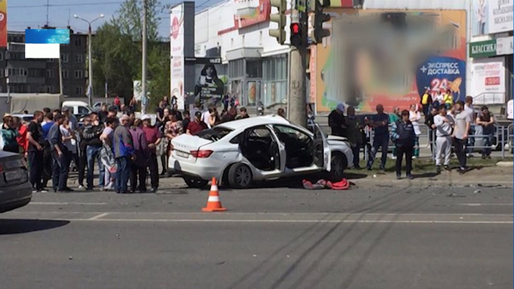 На выходных в Челябинске произошла резонансная авария