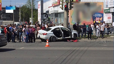 На выходных в Челябинске произошла резонансная авария