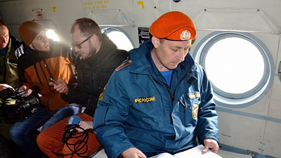 В Челябинской области лесной пожар тушат с помощью вертолетов