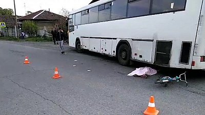 В Челябинской области водитель автобуса насмерть задавил ребенка