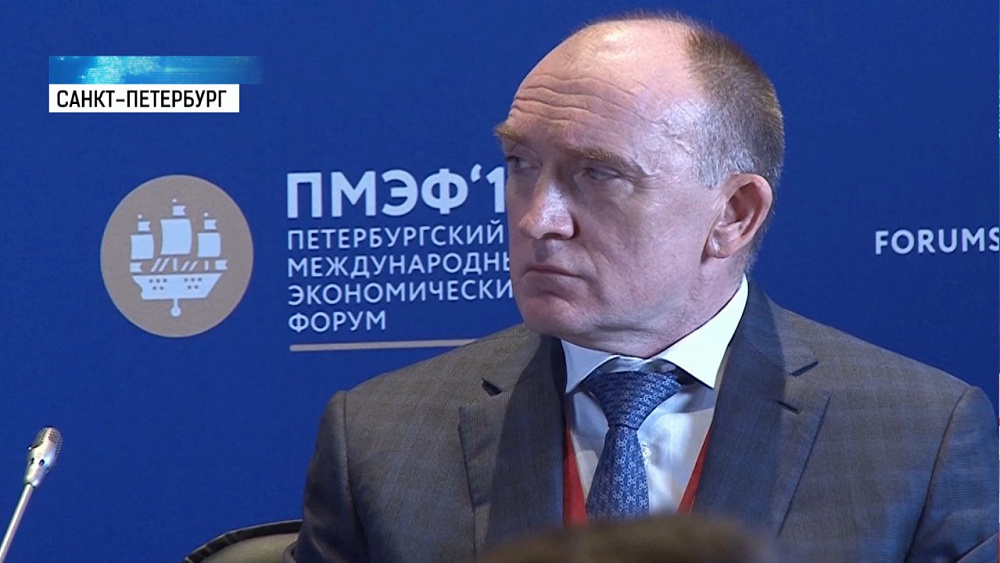 Борис Дубровский работает на ПМЭФ-2018