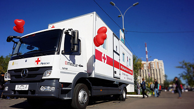 Медкомплекс на базе КАМАЗа появился в Челябинской области