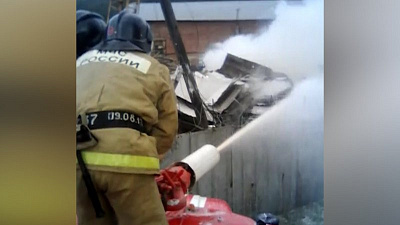 Пожар на базе по переработке вторсырья произошел в Златоусте