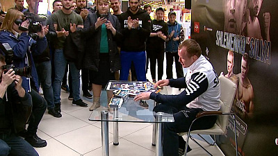 ﻿Легендарный боец ММА Александр Шлеменко приехал в Челябинск