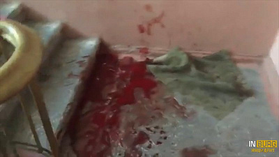 Кровавый конфликт в одном из домов на улице Худякова. Видео 18+