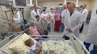 Челябинский мальчик поговорил с президентом