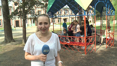 Наше УТРО на ОТВ – включение детский лагерь