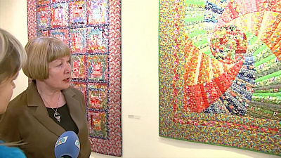 Наше УТРО на ОТВ – включение выставка лоскутного шитья