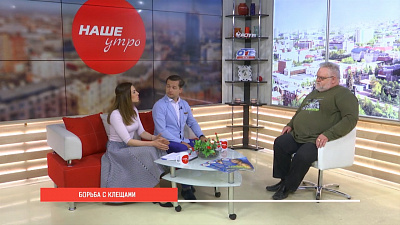 Наше УТРО на ОТВ – клещевая обработка