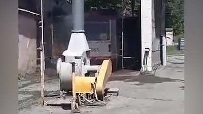 Как «моются» трамваи в Челябинске? Видео