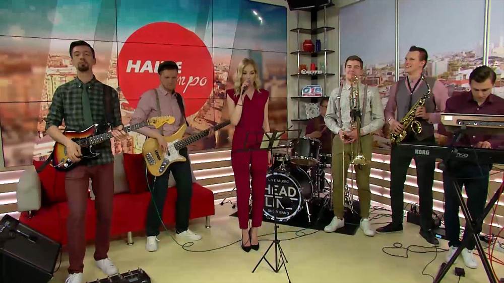Наше УТРО на ОТВ – кавер-группа HEADLINE