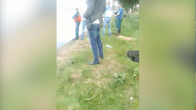 На озере Кундравы произошло ЧП