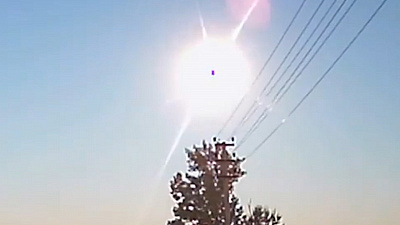 Падающий метеорит сняли на видео воронежцы 