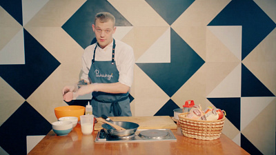 Наше УТРО на ОТВ – киш лорен с ветчиной и сыром