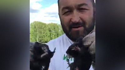 Эльбрус Нигматуллин показал необычный способ борьбы с кротами 