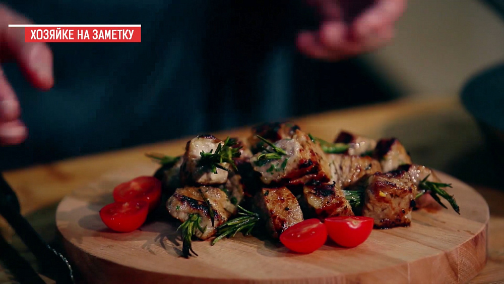 Шашлык на сковородке за 15 минут