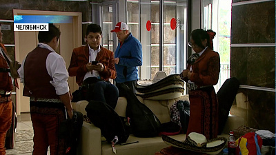 Мексиканские болельщики остановились в Челябинске