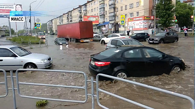 На Южном Урале объявлено штормовое предупреждение