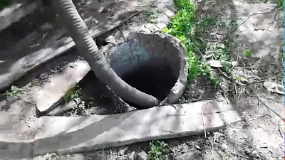 В Каштакском бору сливают нечистоты