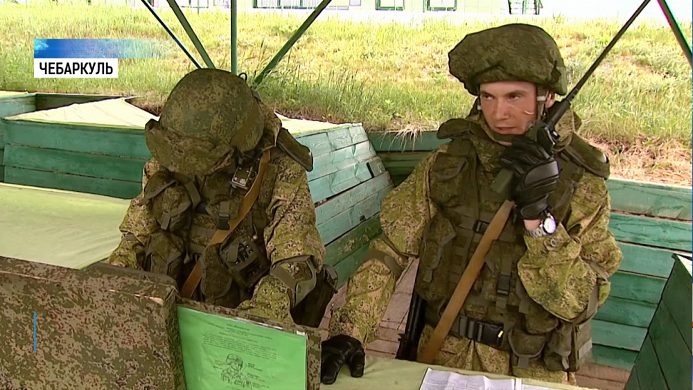 В Чебаркуле прошли учения разведчиков
