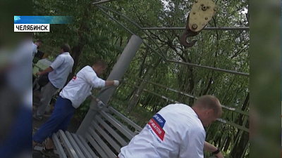 В Металлургическом районе оборудовали остановки