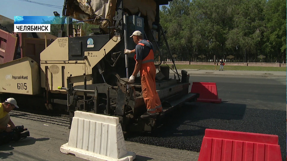 Ремонт Свердловского проспекта закончат к концу недели