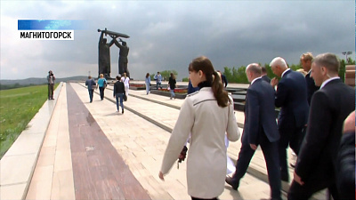 Эко-парк благоустраивают в Магнитогорске