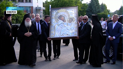 В храме Пресвятой Богородицы появилась новая икона