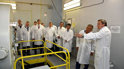 Президент Татарстана посетил Снежинск