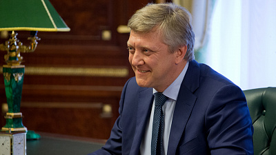 Борис Дубровский провел рабочую встречу с Дмитрием Вяткиным