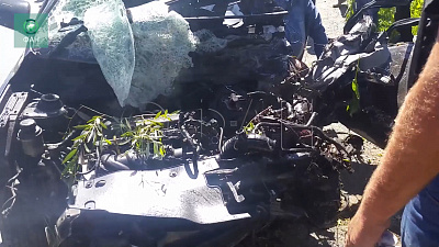 Водителей столкнувшихся автомобилей спасли очевидцы под Челябинском 